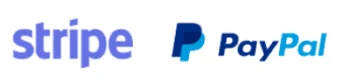 Secure Payments via Stripe and PayPal